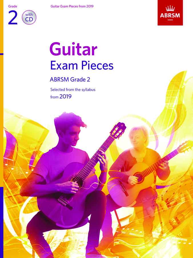 Guitar Exam Pieces From 2019 Grade 2