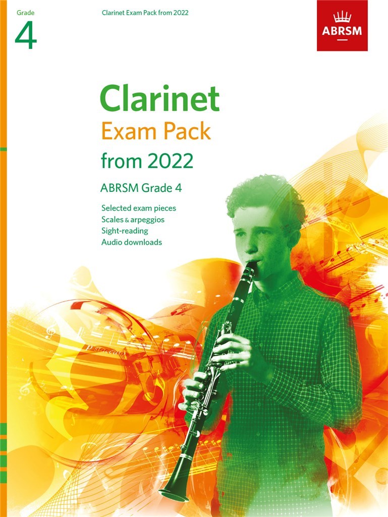 Clarinet Exam Pack 2022-2025 Grade 4