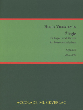 Elegie Op. 30 (VIEUXTEMPS HENRY)