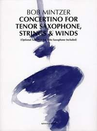 Concertino For Tenor Saxophone, Strings And Winds