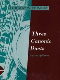 3 Canonic Duets (YASINITSKY GREGORY W)