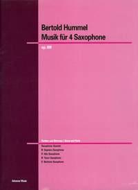 Musik Für Saxophone Op. 88F (HUMMEL BERTOLD)
