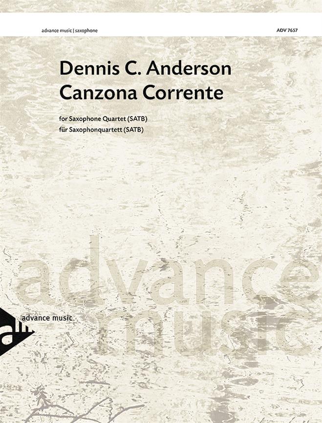 Canzona Corrente (ANDERSON DENNIS C)
