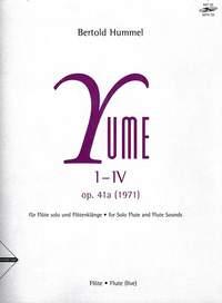 Yume I-IV Op. 41A (HUMMEL BERTOLD)