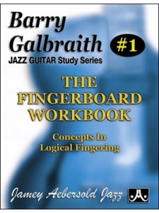 Aebersold Galbraith Vol.1 Fingerboard Workbook Jazz