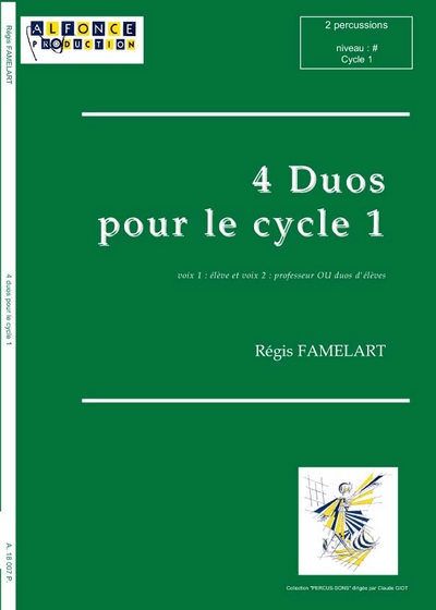 4 Duos Pour Le Cycle 1 (FAMELART REGIS)