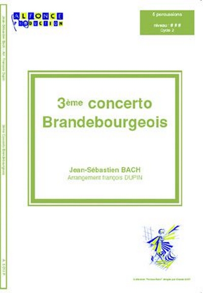 3ème Concerto Brandebourgeois (BACH JOHANN SEBASTIAN)