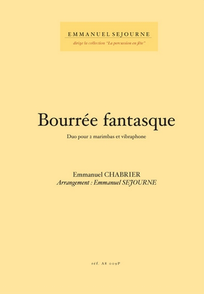 Bourree Fantasque (SEJOURNE EMMANUEL)