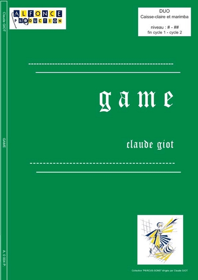 Game (GIOT CLAUDE)