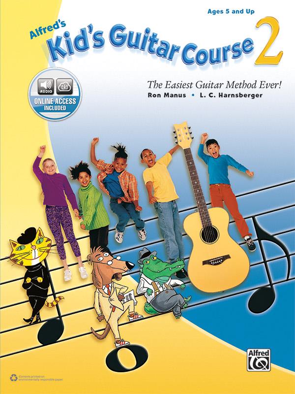Alfreds Kids Guitar Course 2 - With Audio
