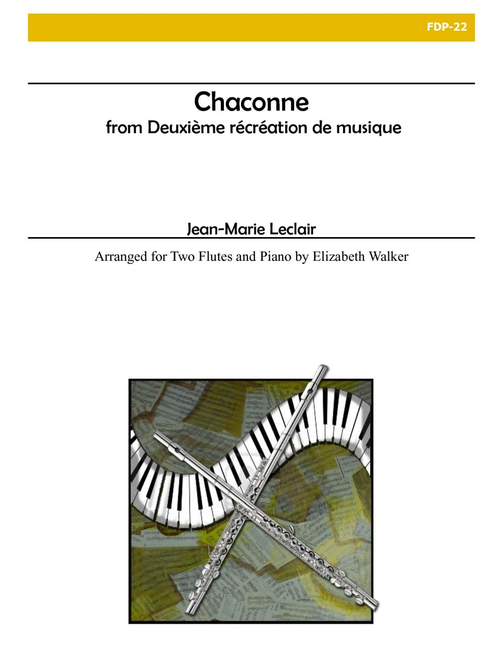 Chaconne From Deuxieme Recreation De Musique, Op. 8