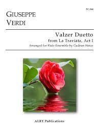 Valzer Duetto for Flute Choir