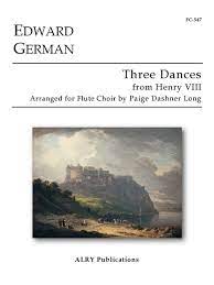 Three Dances from Henry VIII for Flute Choir (GERMAN EDWARD)