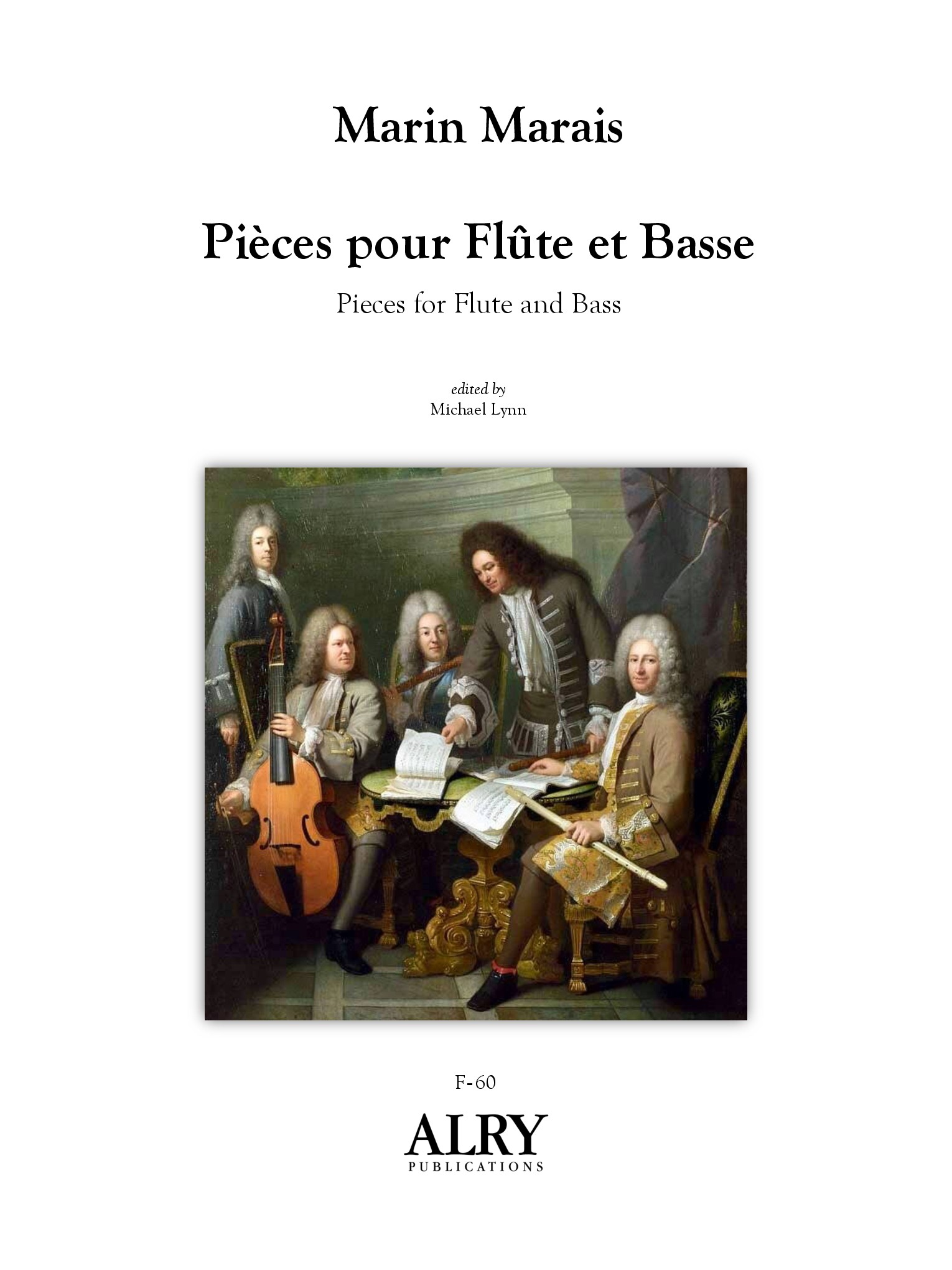 Pi&egrave;ces pour Fl&ucirc;te et Basse (MARAIS MARIN)