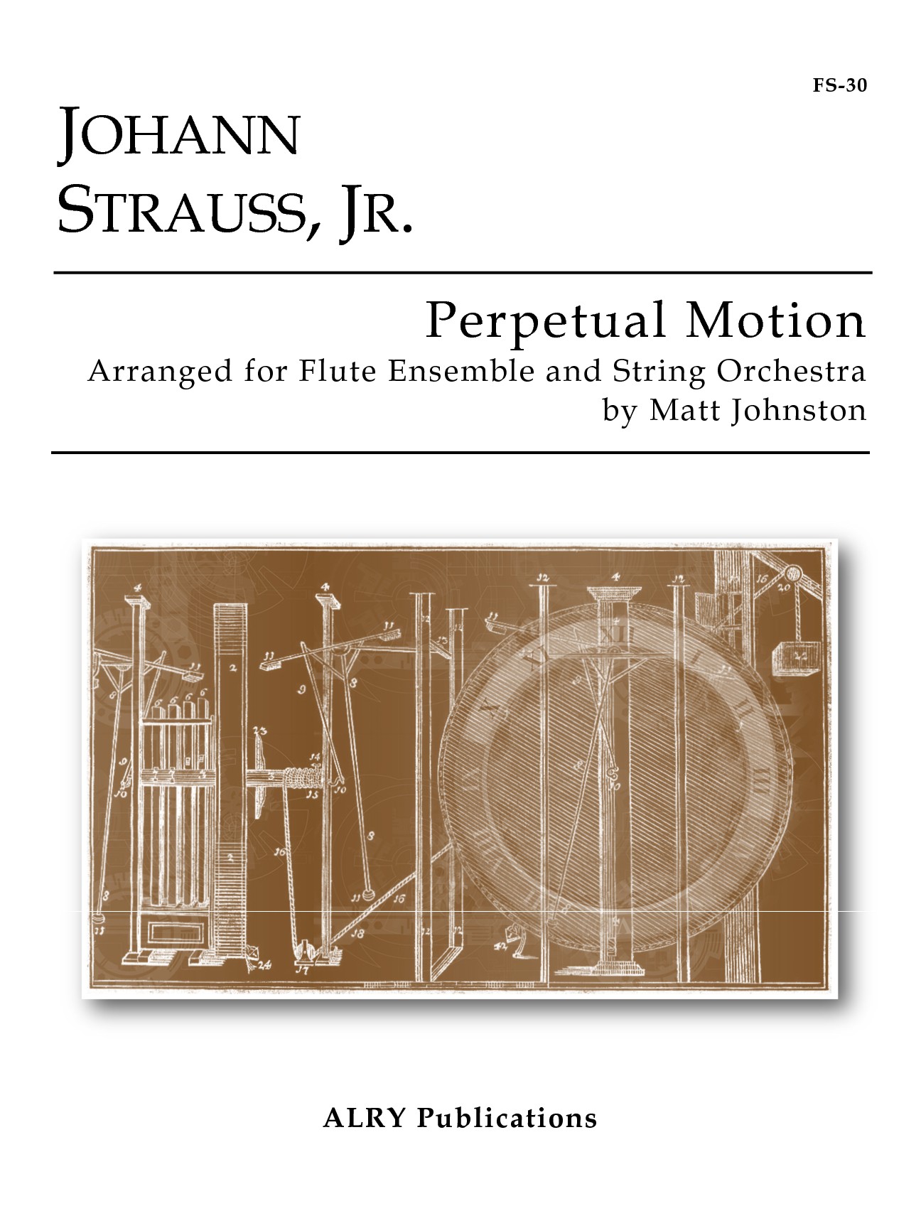 Perpetual Motion for Flute Quartet and String Orchestra (STRAUSS JR. JOHANN)
