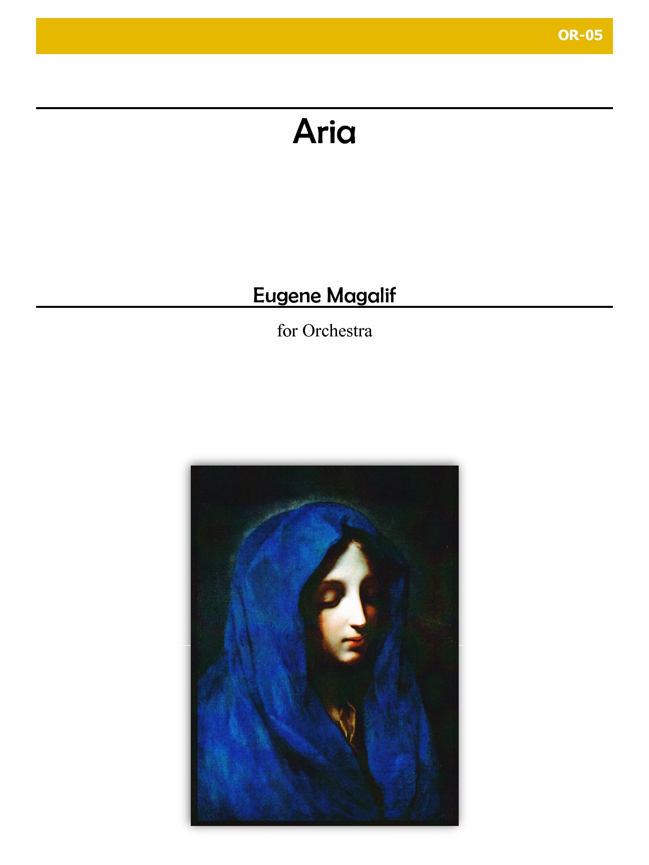 Aria for Orchestra (MAGALIF EUGENE)