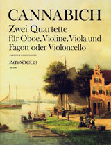 2 Quartette Für Oboe, Violine, Viola Und Fagott Oder Violoncello