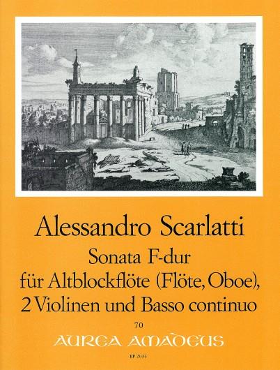 Sonata F Major (SCARLATTI ALESSANDRO)