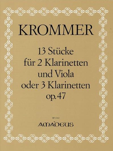 13 Pieces Op. 47 (KROMMER FRANZ)
