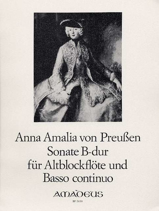 Sonata Bb Major (PREUSSEN ANNA AMALIA VON)