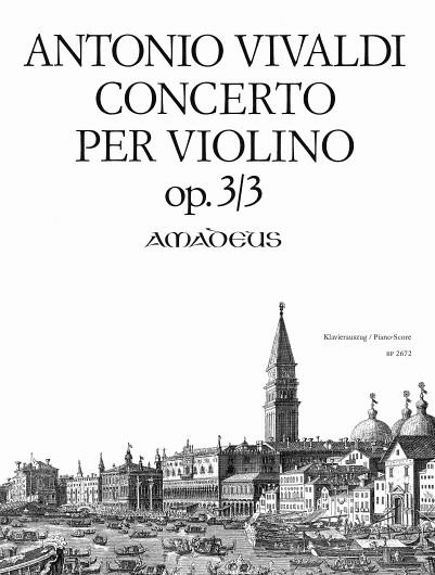 Concert G Major Op. 3/3 Rv 310 Pv 96 (VIVALDI ANTONIO)