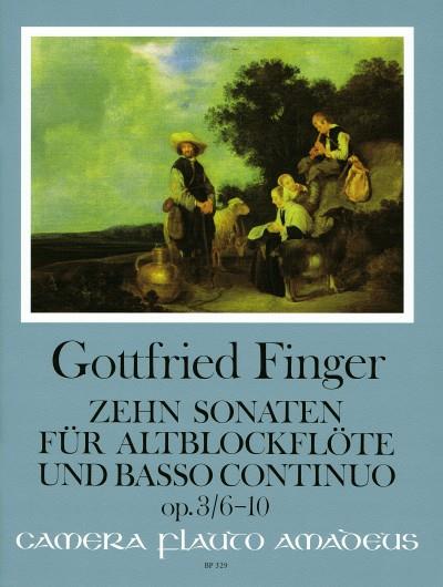 10 Sonatas Op. 3 (FINGER GOTTFRIED)