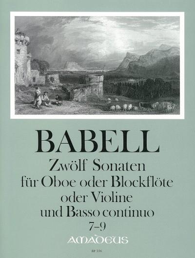 12 Sonatas Vol.3 (BABELL WILLIAM)