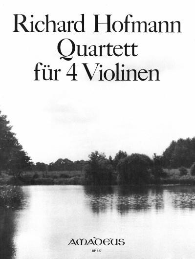 Quartet Op. 98 (HOFMANN RICHARD)