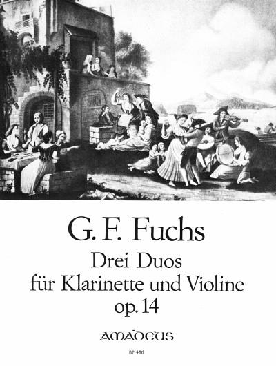 3 Duos Op. 14 (FUCHS GEORG FRIEDRICH)