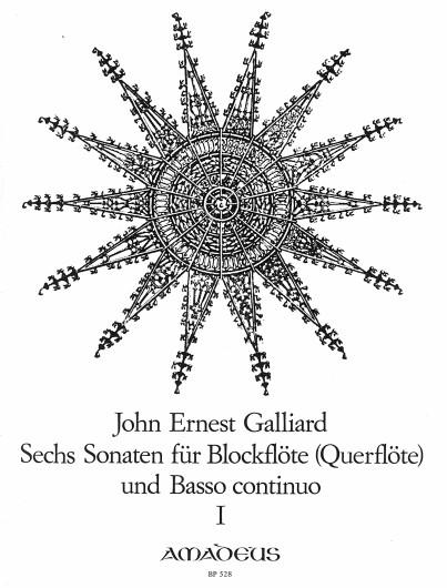 6 Sonatas Vol.1 (GALLIARD JOHANN ERNST)