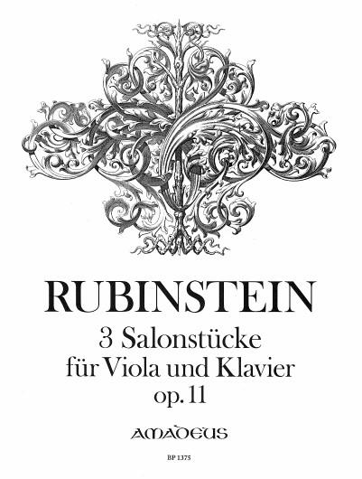 3 Salonstucke Op. 11 (RUBINSTEIN)