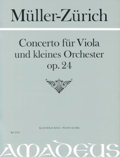 Concerto Op. 24 (MULLER-ZURICH PAUL)