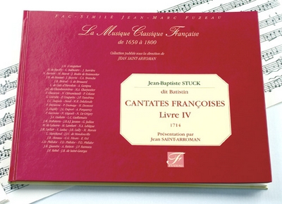 Cantates Françoises, Et Italiennes. Livre IV (STUCK JEAN-BAPTISTE)
