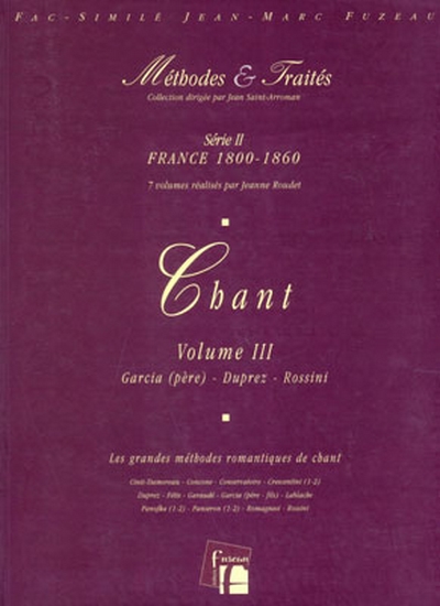 Mthodes Et Traits - Vol.3 - France 1800 - 1860