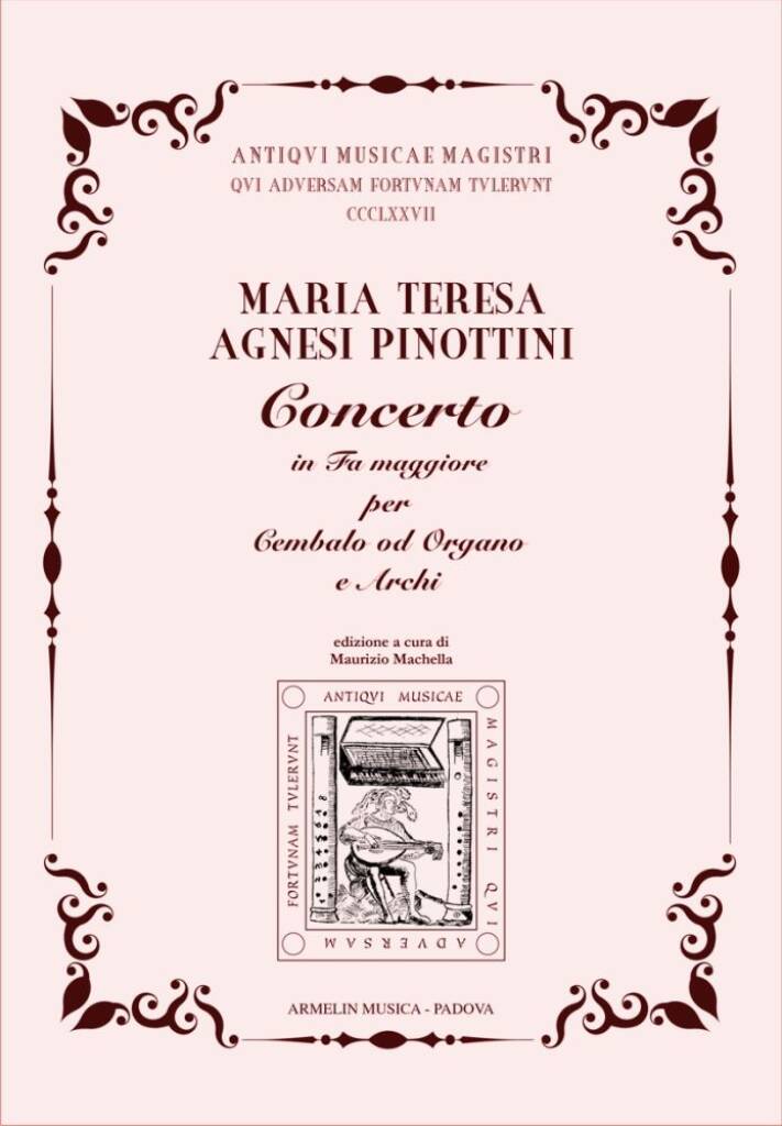 Concerto in Fa maggiore (PINOTTINI MARIA TERESA AGNESI / MACHELLA MARIA MAU)