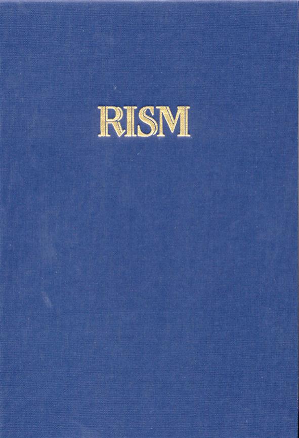 Internationales Quellenlexikon Der Musik (Rism), Seria C. Directory Ofmusic Research