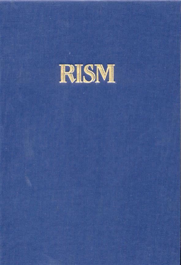 Internationales Quellenlexikon Der Musik (Rism), Serie A/1 Einzeldrucke Vor 1800, Band 6: Montelbano - Pleyel