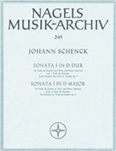 Sonata I Aus ''L'Echo Du Danube' Für Viola Da Gamba (Viola) Und Basso Continuo