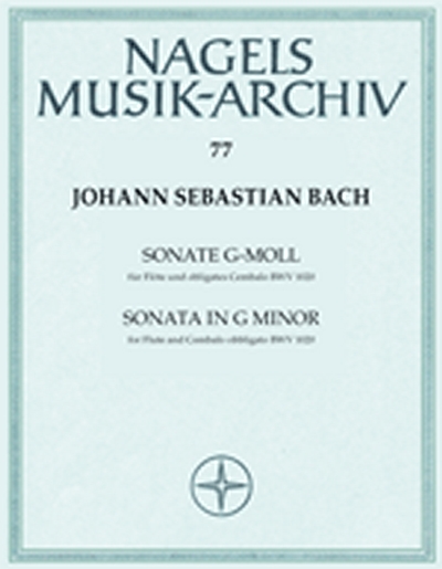Sonate Für Flöte Und Obligates Cembalo (Violoncello Ad Lib) (BACH JOHANN SEBASTIAN)