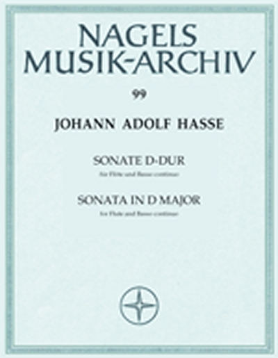 Sonate Für Flöte Und Basso Continuo (HASSE JOHANN ADOLF)