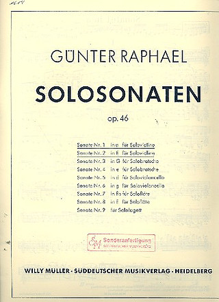2 Solosonaten (1940)