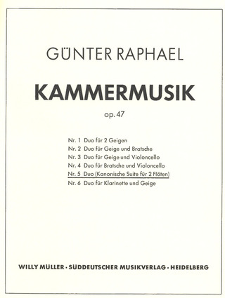 Duo 'Kanonische Suite' (1940)