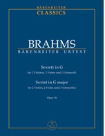 Sextet In G Major Op. 36 (BRAHMS JOHANNES)