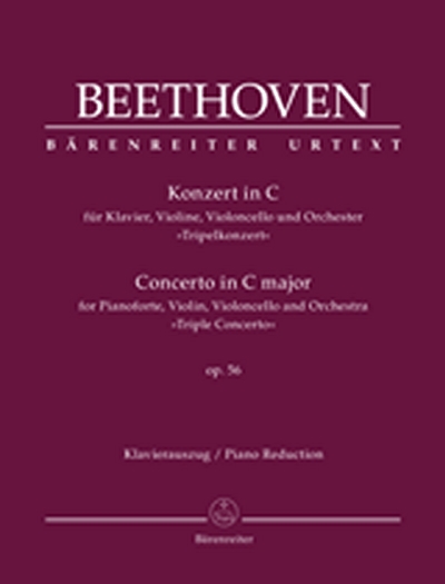 Concerto For Pianoforte, Violin, Violoncello And Orchestra C Major Op. 56Triple Concerto
