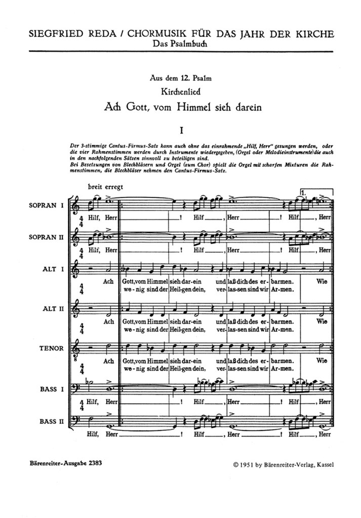 Psalmen 12, 39 Und 102 (1948)