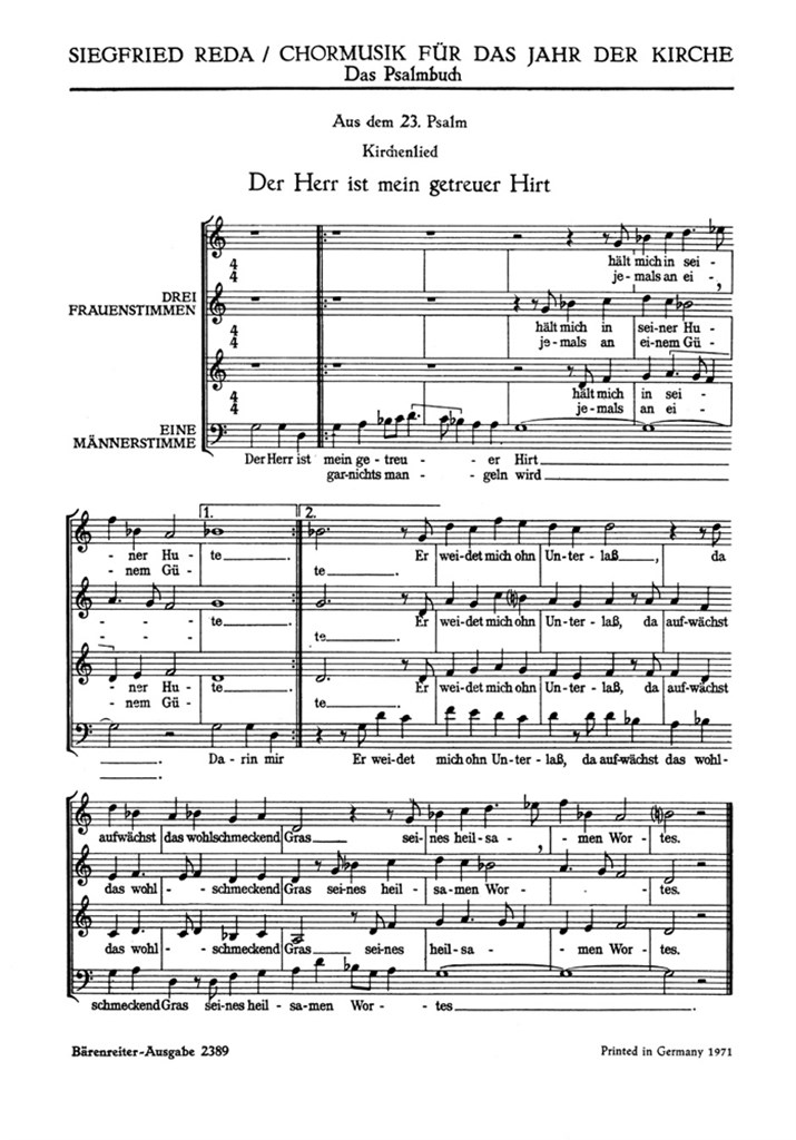 Psalmen 36, 121 Und 139 (1948)