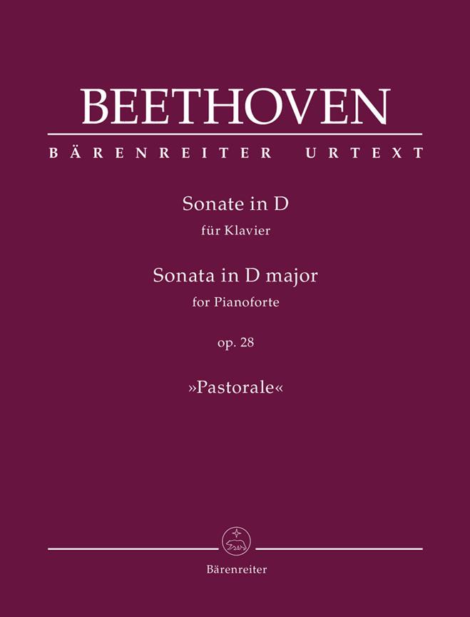 Sonata For Pianoforte D Major Op. 28 Pastorale