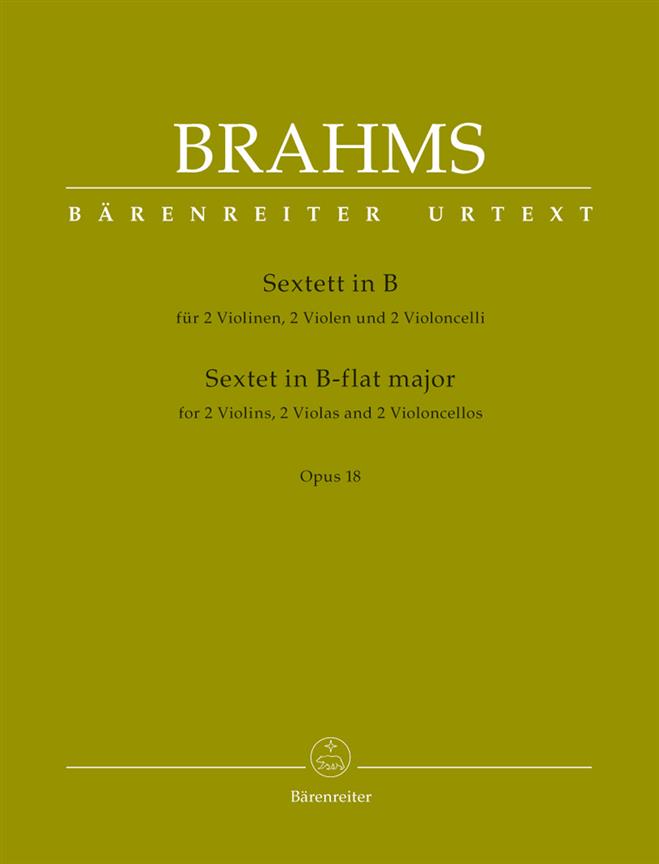 Sextet Bes Op. 18 (BRAHMS JOHANNES)