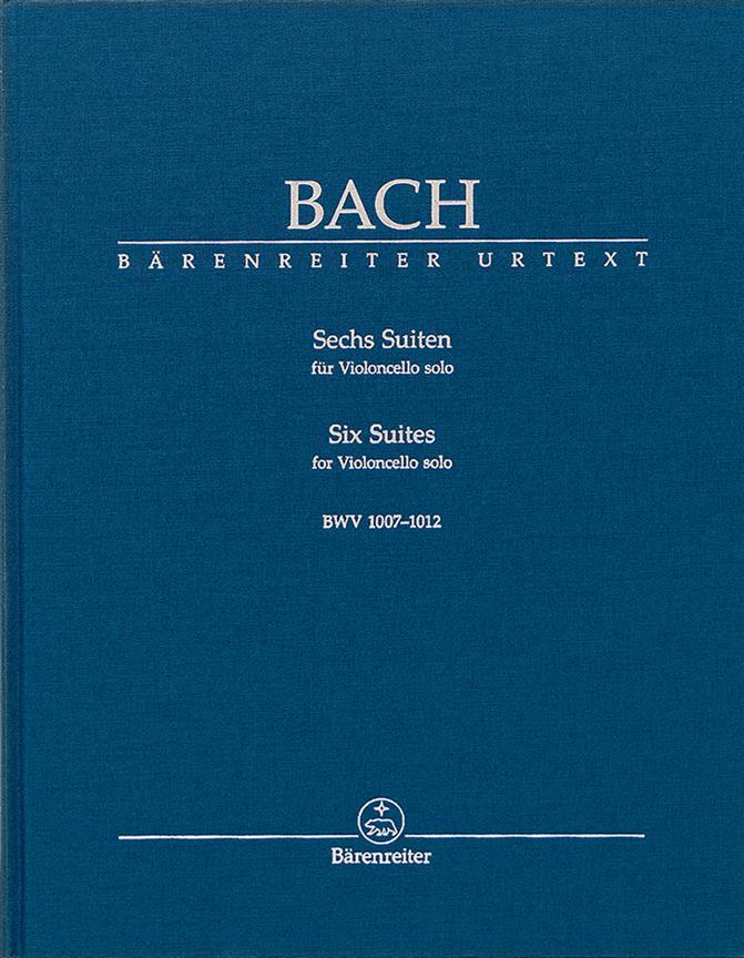6 Suiten Für Violoncello Solo - Bwv 1007-1012
