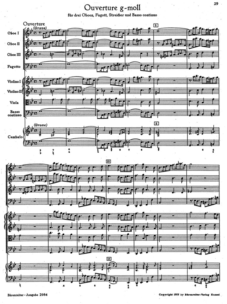 Orchester-Ouvertüre (TELEMANN GEORG PHILIPP)